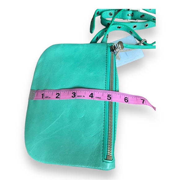 Hobo Saunter Leather Belt Bag Mint Green - Picture 14 of 14